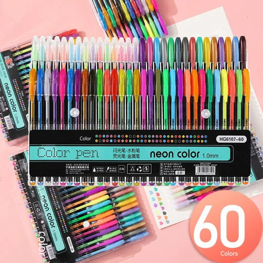 Color Pen  - 60 stylos